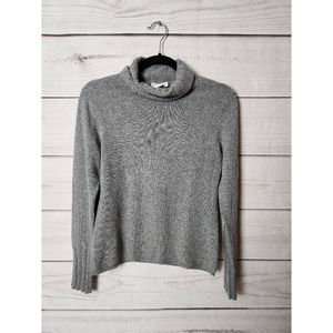 Tweeds Gray Turtleneck Sweater